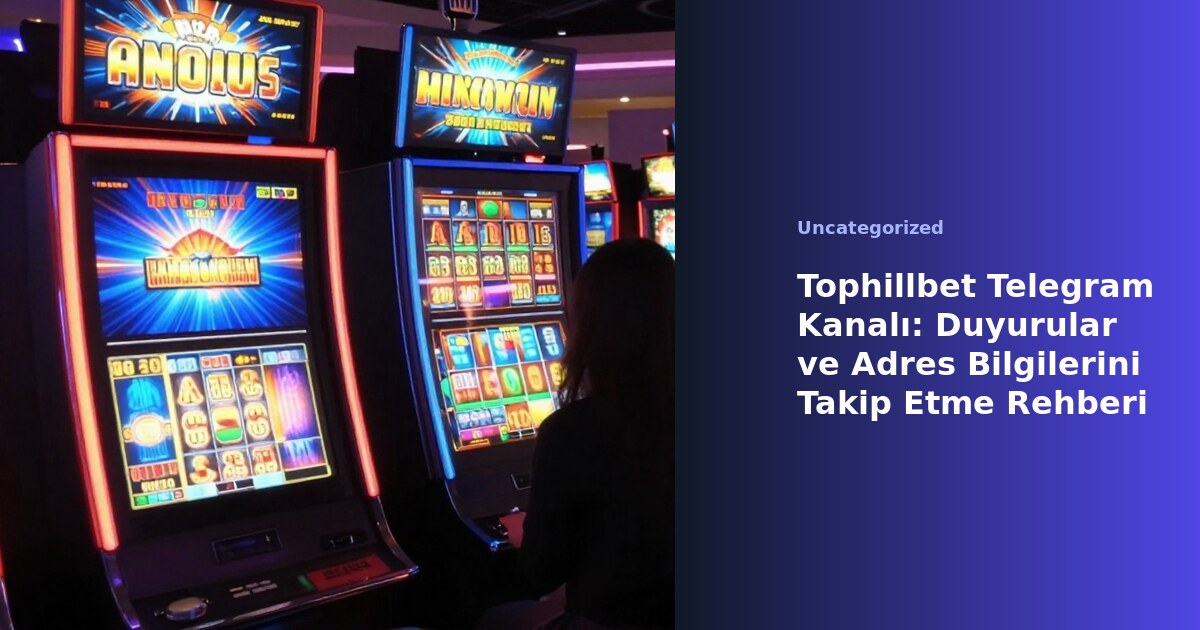 Tophillbet Telegram kanalı arayüzü